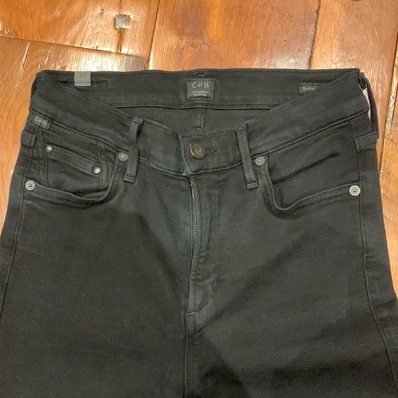 Citizens of Humanity Rocket High-Rise Skinny Black Jeans Size:27 - Picture 2 of 5